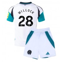 Maglia Calcio Newcastle United Joe Willock #28 Terza Divisa Bambino 2024-25 Manica Corta (+ pantaloncini)